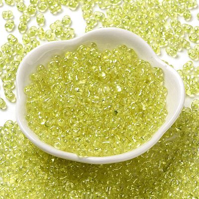 Baking Glass Seed Beads SEED-K009-07A-03-1