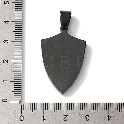 304 Stainless Steel Pendants STAS-Z075-03EB-1