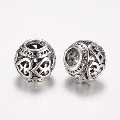 Alloy European Beads MPDL-G007-05AS-1