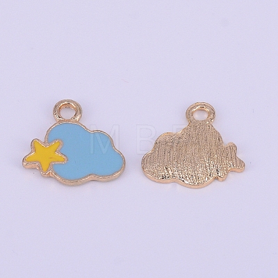 Alloy Enamel Pendants ENAM-TAC0005-01C-1