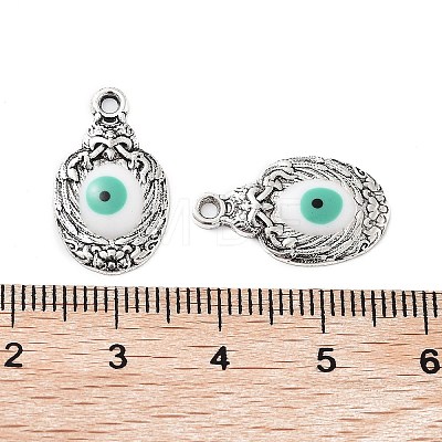 Alloy Enamel Pendants FIND-C050-03AS-1