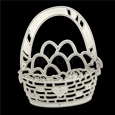 Easter Basket of Eggs Carbon Steel Cutting Dies Stencils PW-WG94262-01-1