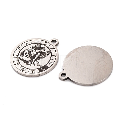 (Defective Closeout Sale: Scratched) 201 Stainless Steel Pendants STAS-XCP0001-91-1