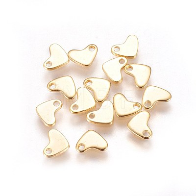304 Stainless Steel Charms STAS-E460-08G-1