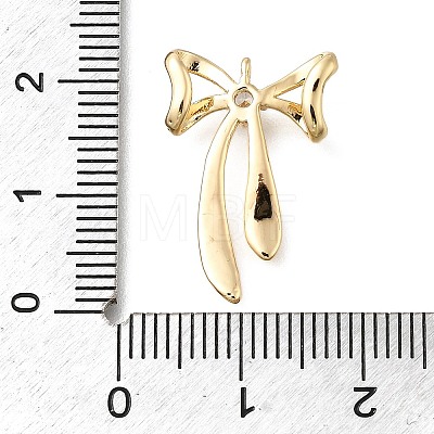 Brass Micro Pave Cubic Zirconia Pendants KK-U061-21G-1