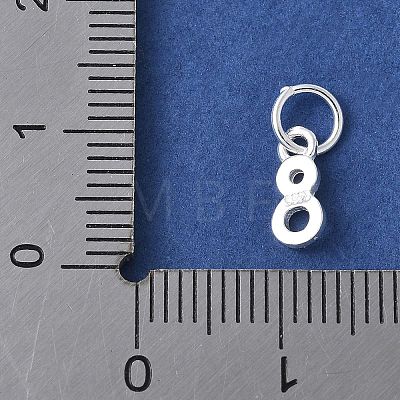 925 Sterling Silver Figure Charms STER-M093-05S-08-1