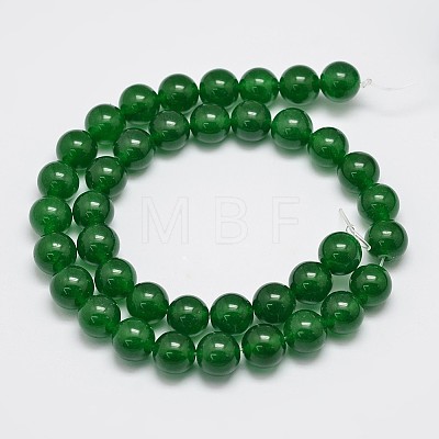 Natural & Dyed Malaysia Jade Bead Strands X-G-A146-10mm-A06-1