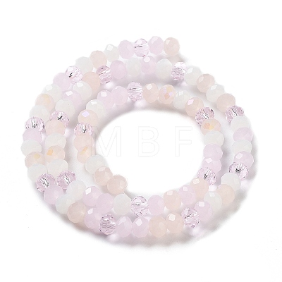 Glass Beads Strands EGLA-A034-M6mm-59-1