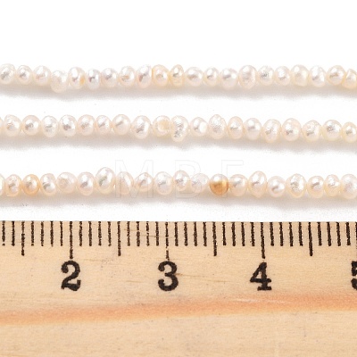 Natural Cultured Freshwater Pearl Beads Strands PEAR-C003-02B-1