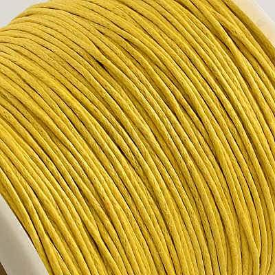 Eco-Friendly Waxed Cotton Thread Cords YC-R008-1.0mm-110-1