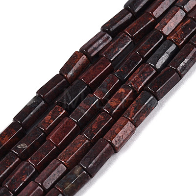 Natural Brecciated Jasper Beads Strands GG-N002-01A-06-1