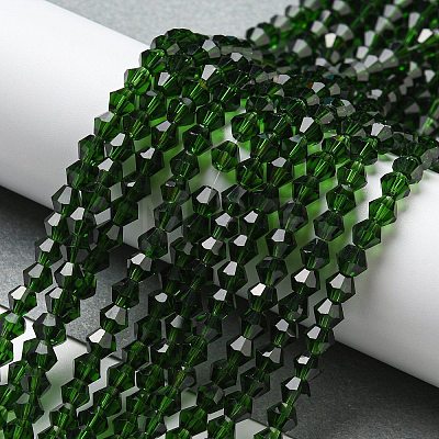 Transparent Glass Beads Strands EGLA-A039-T2mm-D25-1