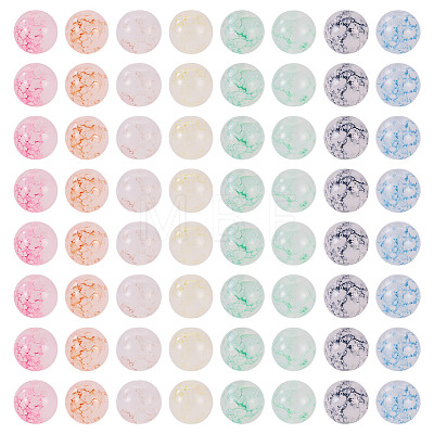 160Pcs 8 Colors Glass Imitation Gemstone Beads GLAA-TA0004-38-1