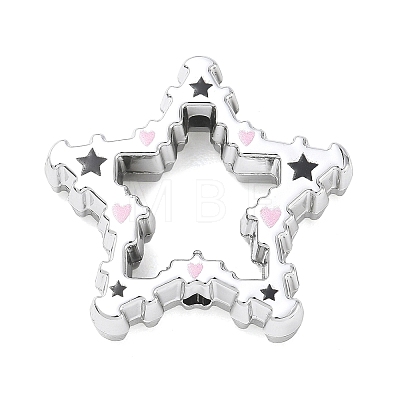 Printed Opaque Acrylic Beads AC-CBA7C46-01H-1