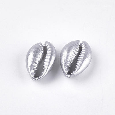 Spray Painted Natural Cowrie Shell Beads LS-X-SSHEL-T008-12P-1