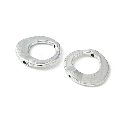 Tibetan Style Irregular Ring Bead Frames LF10246Y-1