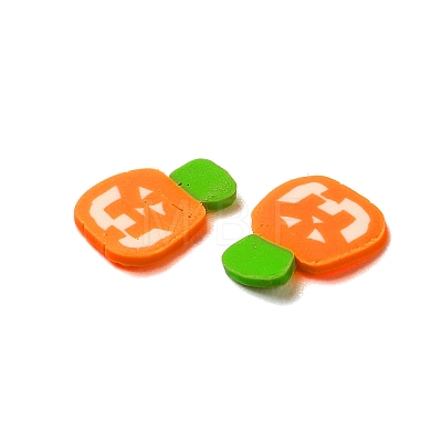 Halloween Handmade Polymer Clay Cabochons X-CLAY-F005-01-1