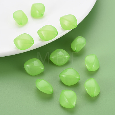 Imitation Jelly Acrylic Beads MACR-S373-93-E06-1
