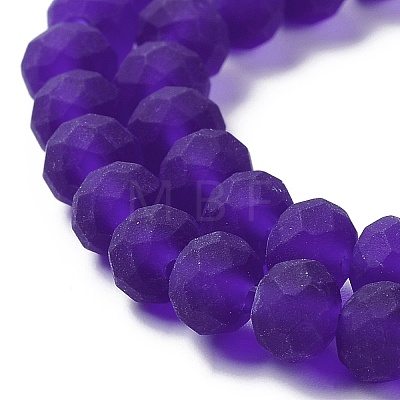 Transparent Glass Beads Strands LS-EGLA-A044-T1mm-MD06-1