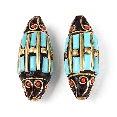 Handmade Indonesia Beads IPDL-N004-10C-1