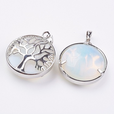 Opalite Pendants KK-K216-A10-1