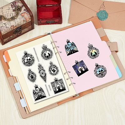 Custom PVC Plastic Clear Stamps DIY-WH0439-0442-1