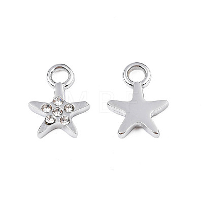 304 Stainless Steel Charms STAS-N095-143-1