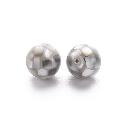 Natural Mixed Shell Beads SSHEL-T014-37-12mm-1