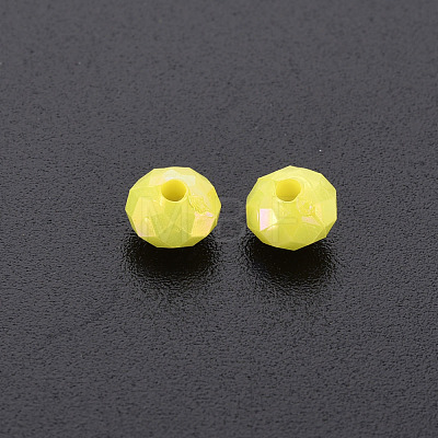 Opaque Acrylic Beads MACR-Q239-018C-02-1