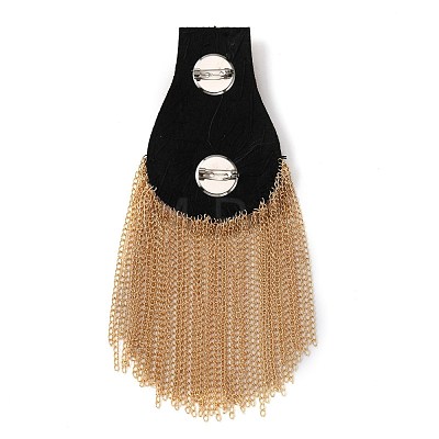 Detachable Iron Tassel Epaulettes FIND-WH0037-43G-1