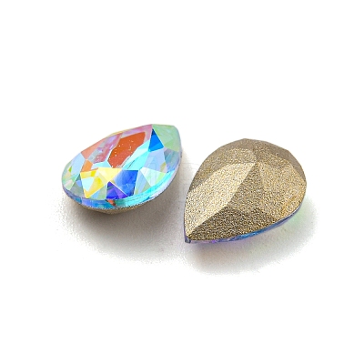 Glass Rhinestone Cabochons RGLA-M017-D01-202ST-1