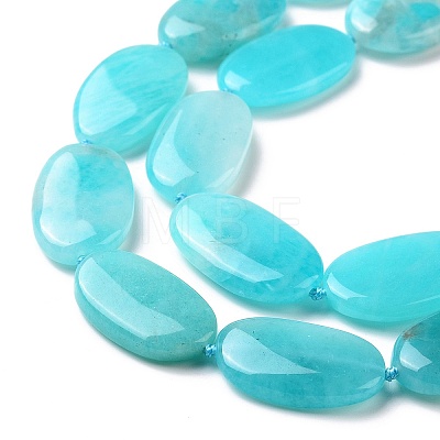 Natural Amazonite Beads Strands G-P478-03B-1