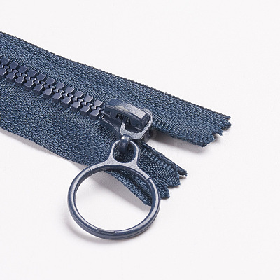 Resin Close End Zippers FIND-WH0052-44A-1