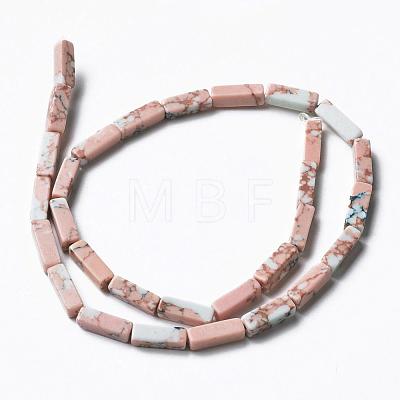 Synthetic Imperial Jasper Beads Strands G-E508-02L-1