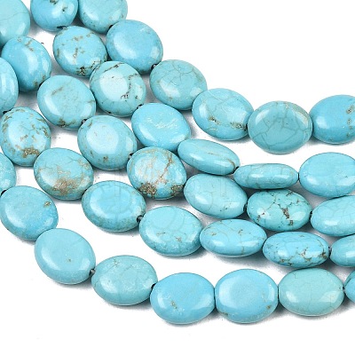 Natural Magnesite Beads Strands G-Z143-E01-01A-1