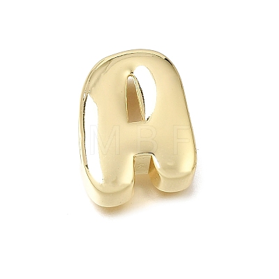 Brass Slide Charms KK-E802-33G-1