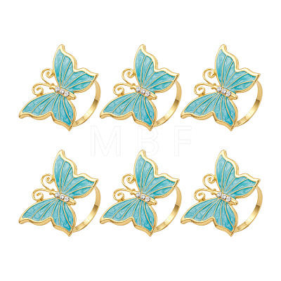 Butterfly Zinc Alloy Napkin Rings X1-EL-TAC0001-10B-1