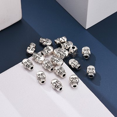 Tibetan Silver Beads AB321-NF-1