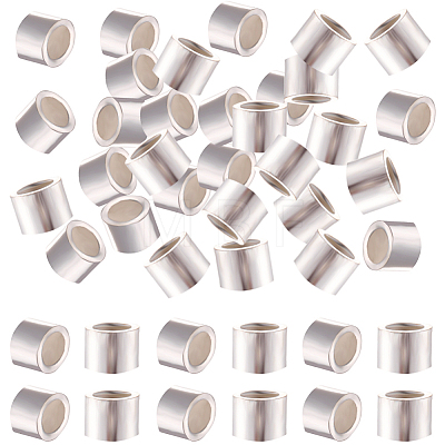 200Pcs 925 Sterling Silver Column Spacer Beads STER-BBC0001-87-1