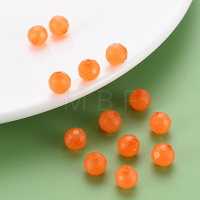 Transparent Acrylic Beads TACR-S154-62E-05-1