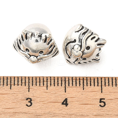 Tibetan Style Alloy European Beads PALLOY-M217-09AS-1