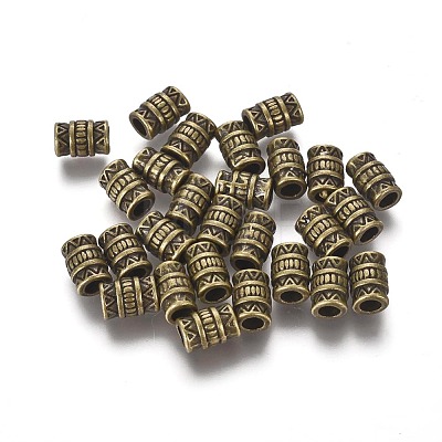 Tibetan Style Alloy Beads X-MLF0506Y-NF-1