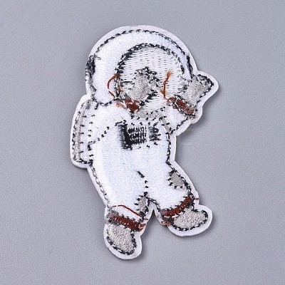 Computerized Embroidery Cloth Iron On/Sew On Patches DIY-D030-F06-1