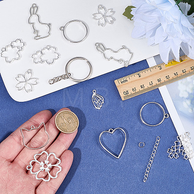 DIY Keychain Making Kits DIY-SP0002-65P-1