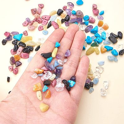 Gemstone Chips Beads G-PH0034-01-1