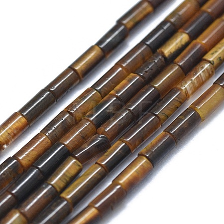 Natural Tiger Eye Beads Strands G-F631-B02-1