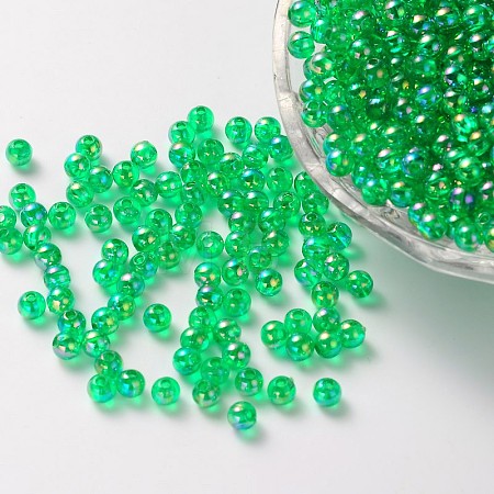 Eco-Friendly Transparent Acrylic Beads LS-X-PL731-8-1