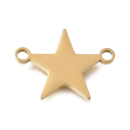 304 Stainless Steel Polishing Connector Charms STAS-E532-11G-1