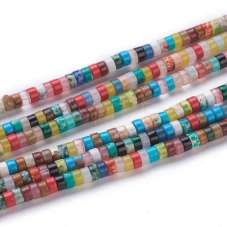 Natural & Synthetic Assorted Beads Strands LS-G-H230-05-1