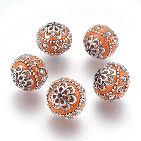 Handmade Indonesia Beads IPDL-E010-20O-1